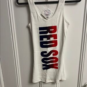 MLB Red and Blue Women's Tank Top